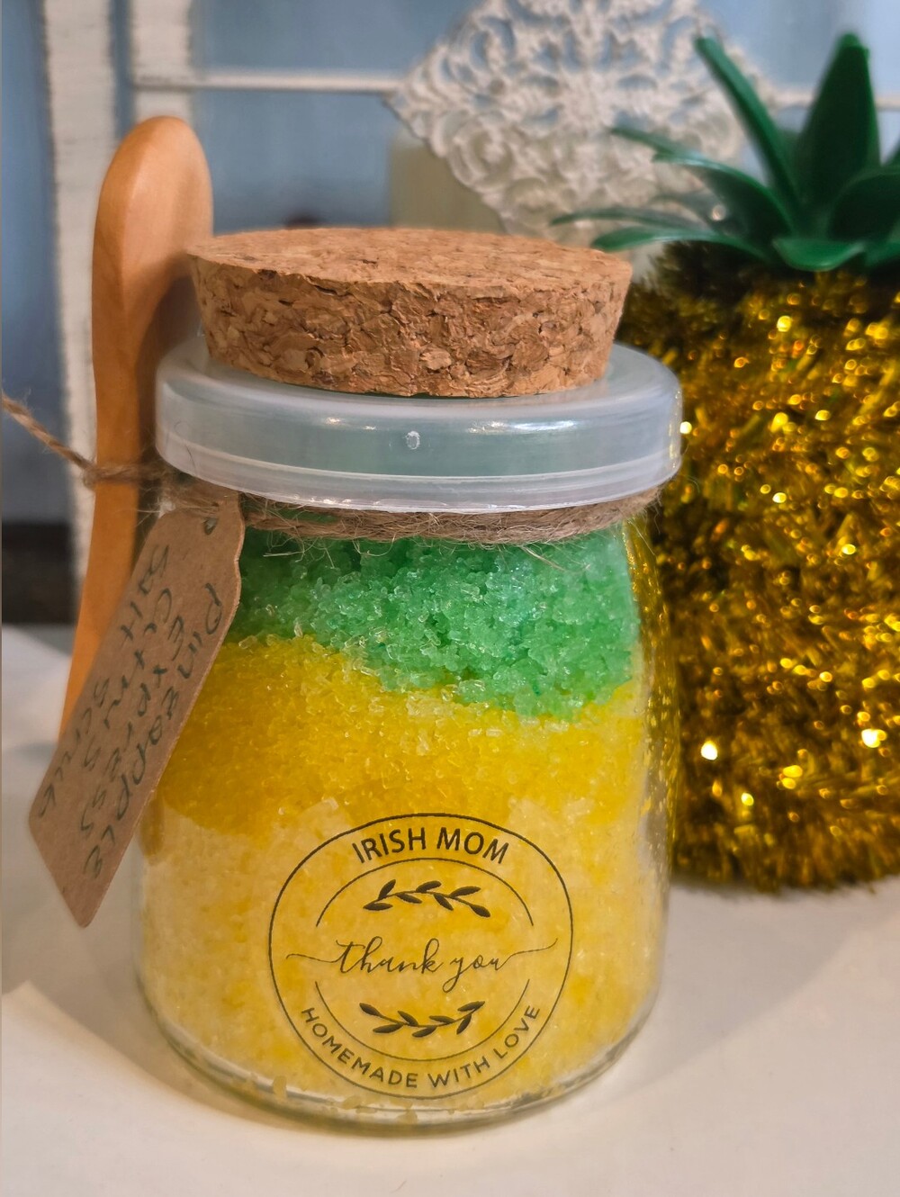 Pineapple Express Citrus Salt Scrub